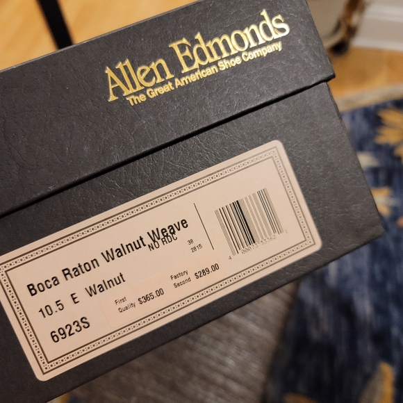Allen Edmonds Boca Raton Walnut Weave